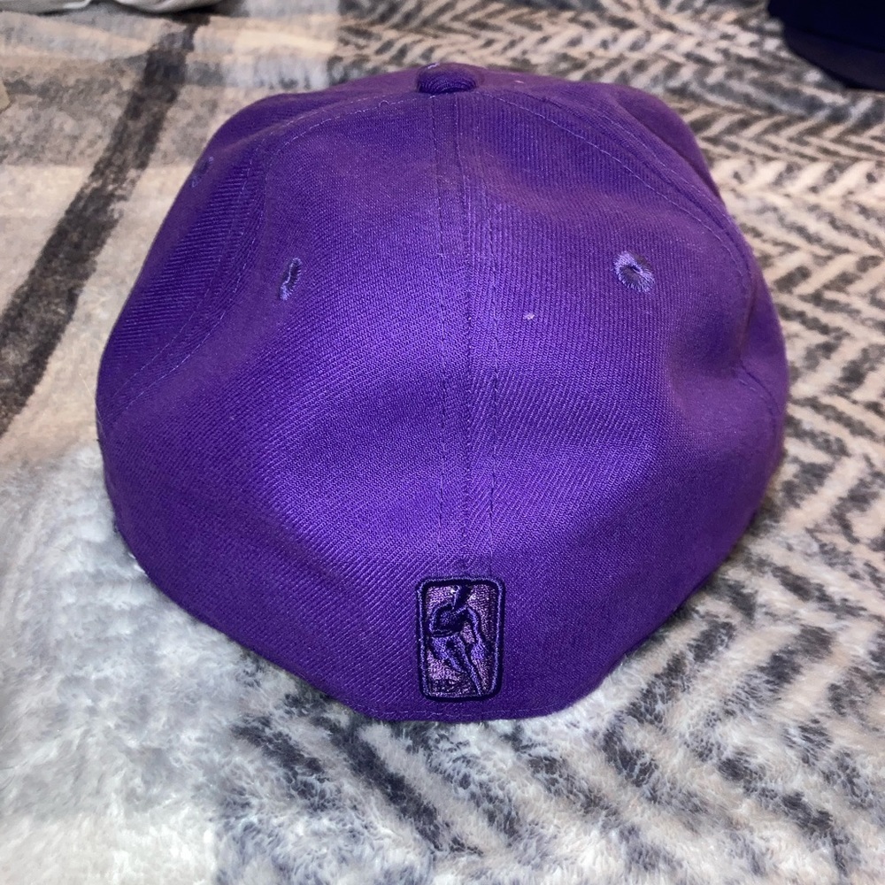 Purple Charlotte Hornets Fitted